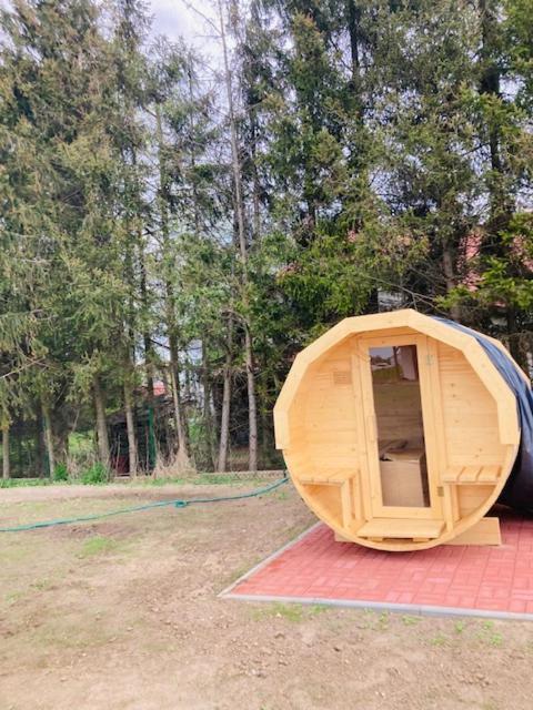 Kalinowy Sad Domki Z Jacuzzi I Sauna มิโคไวกี ภายนอก รูปภาพ